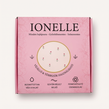 Ionelle Zuhanysapka és XL-es Hajtörölköző Szett
