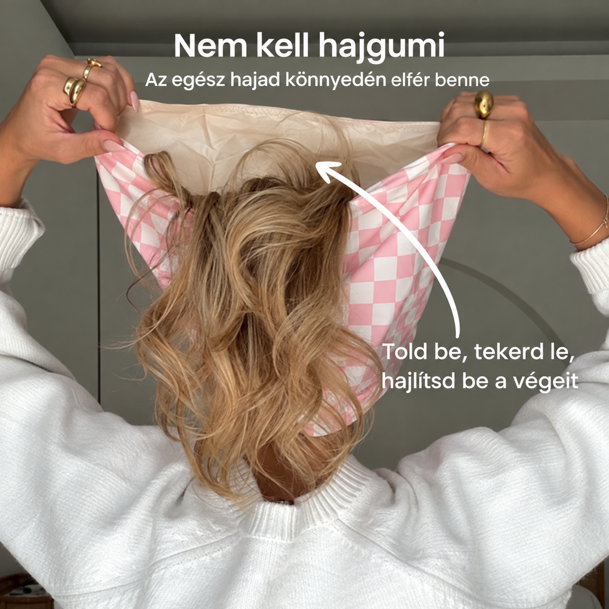 Ionelle Zuhanysapka és XL-es Hajtörölköző Szett